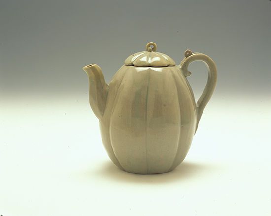 2.청자참외모양주자